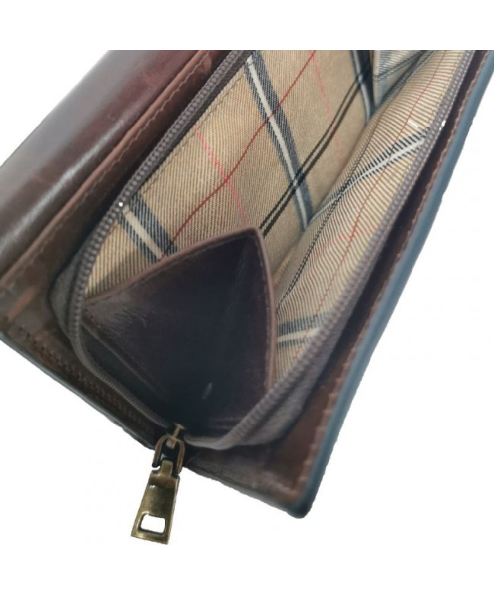 BUSBY JOHNSON MEDIUM FLAP & ZIP PURSE - Image 3