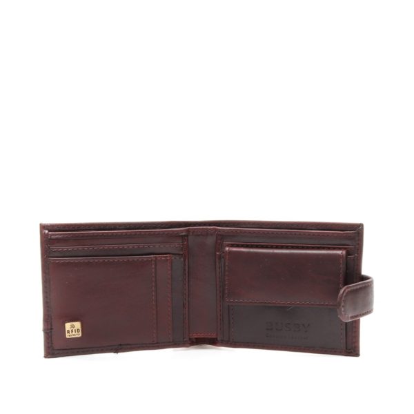 BUSBY JOHNSON TAB WALLET WITH COIN POCKET