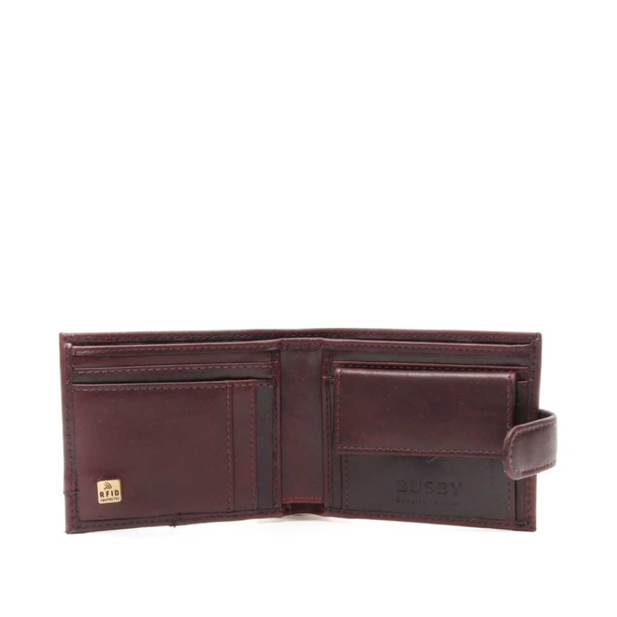 BUSBY JOHNSON TAB WALLET WITH COIN POCKET