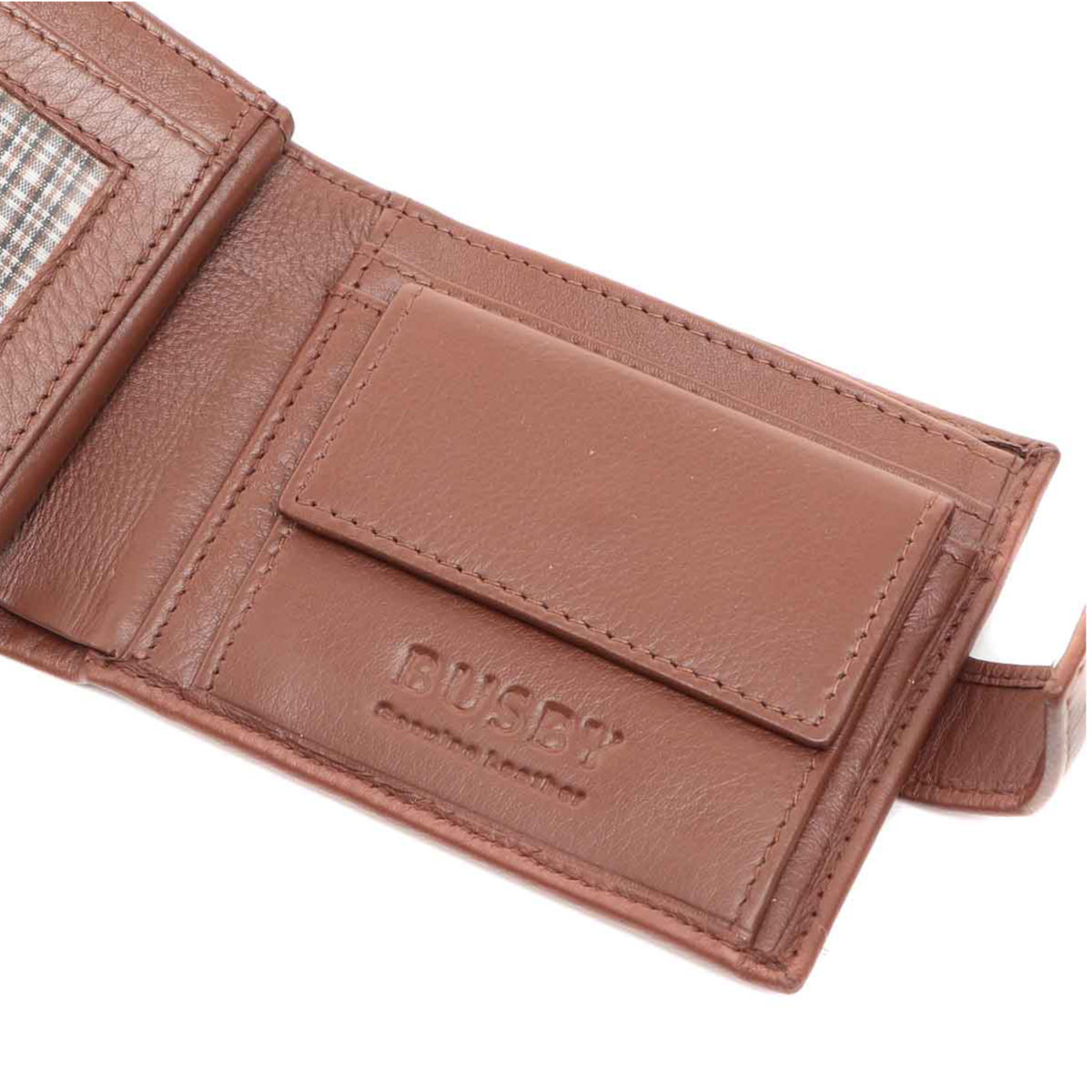 BUSBY THATCHER TAB BILLFOLD WALLET WITH COIN POCKET - Image 6