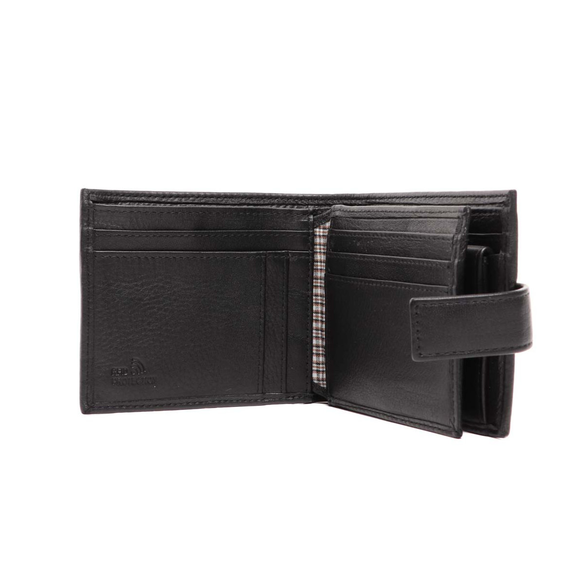 <p>BUSBY THATCHER TAB BILLFOLD WALLET WITH COIN POCKET & BACK INSIDE ZIP</p> - Image 5