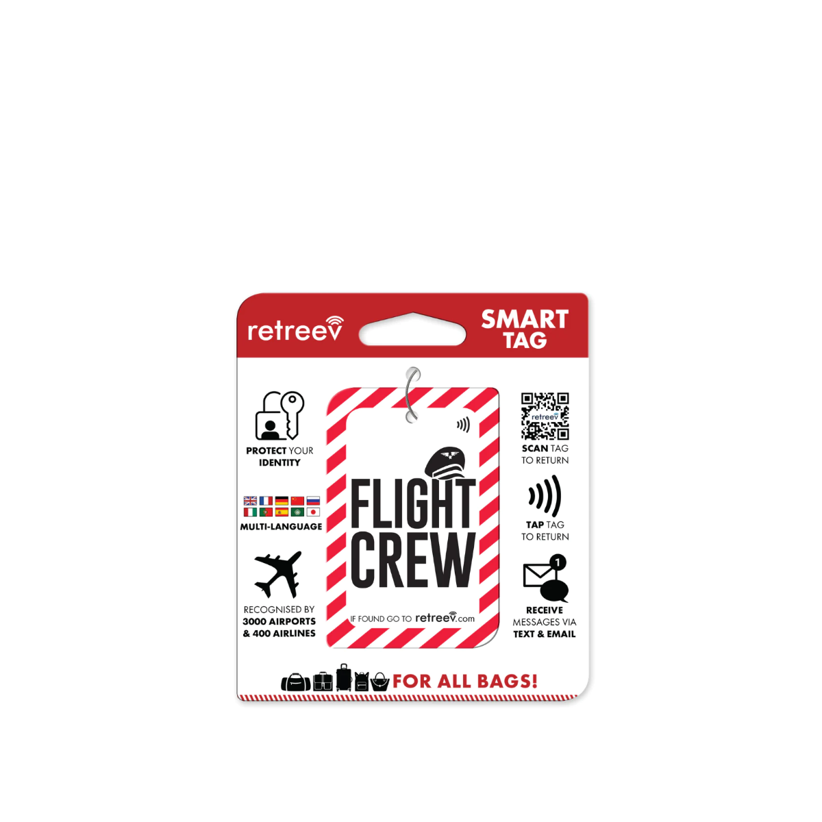 RETREEV FLIGHT CREW LUGGAGE SMART TAG - Image 3