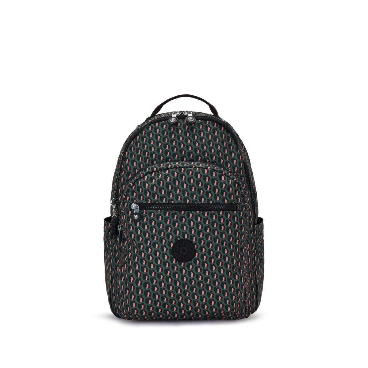 KIPLING SEOUL BASIC PRINT LARGE BACKPACK