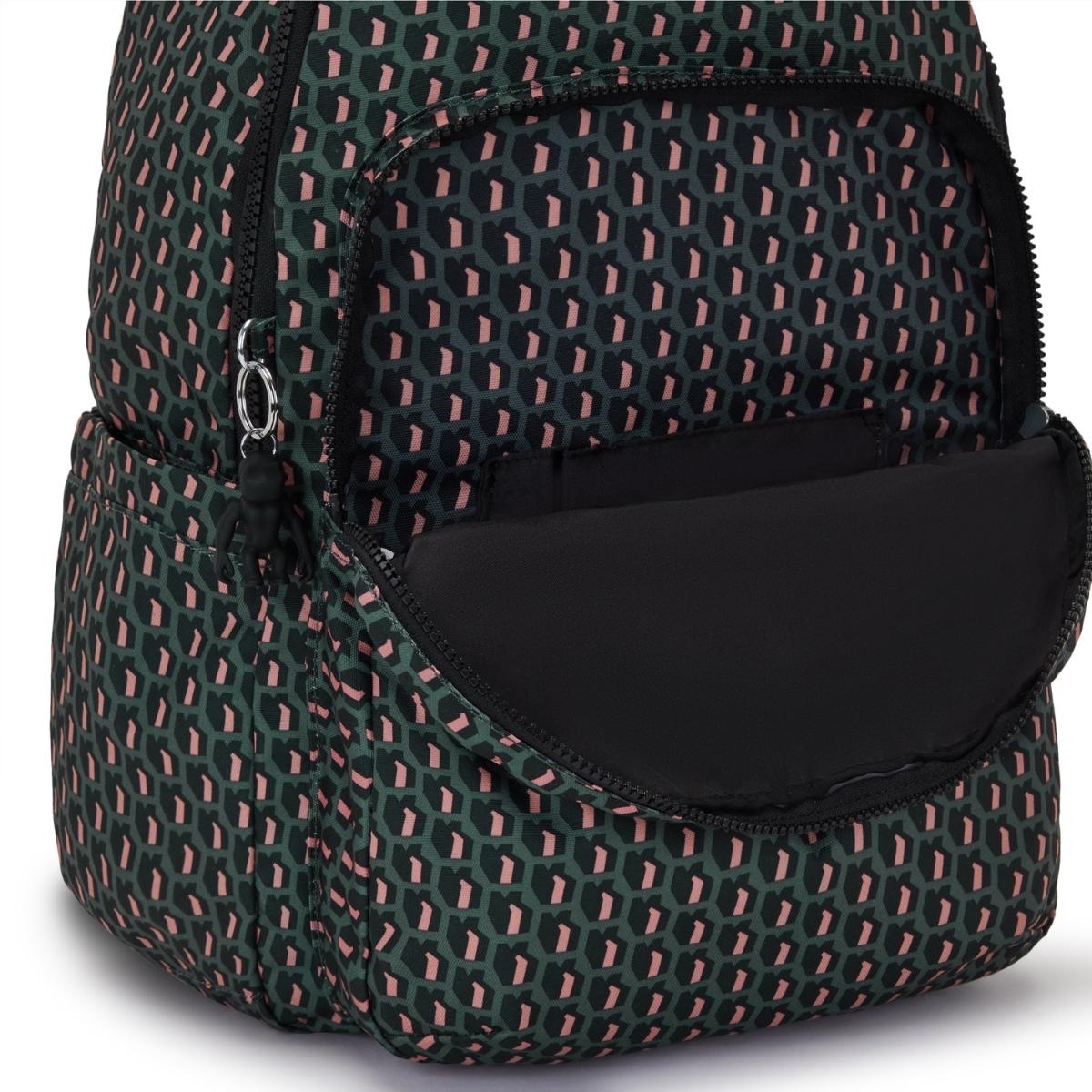 KIPLING SEOUL BASIC PRINT LARGE BACKPACK