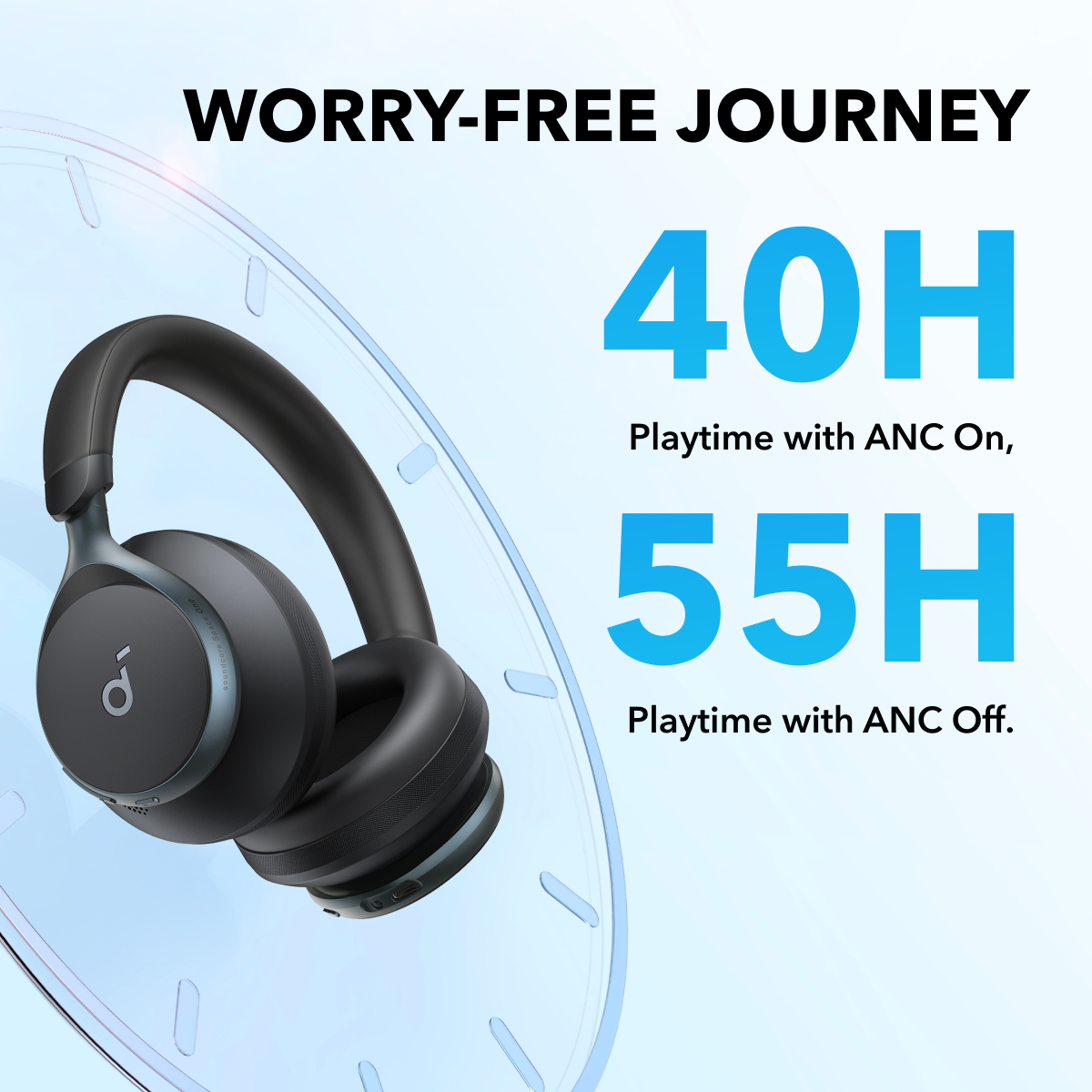 SOUNDCORE SPACE ONE HEADPHONES - Image 7