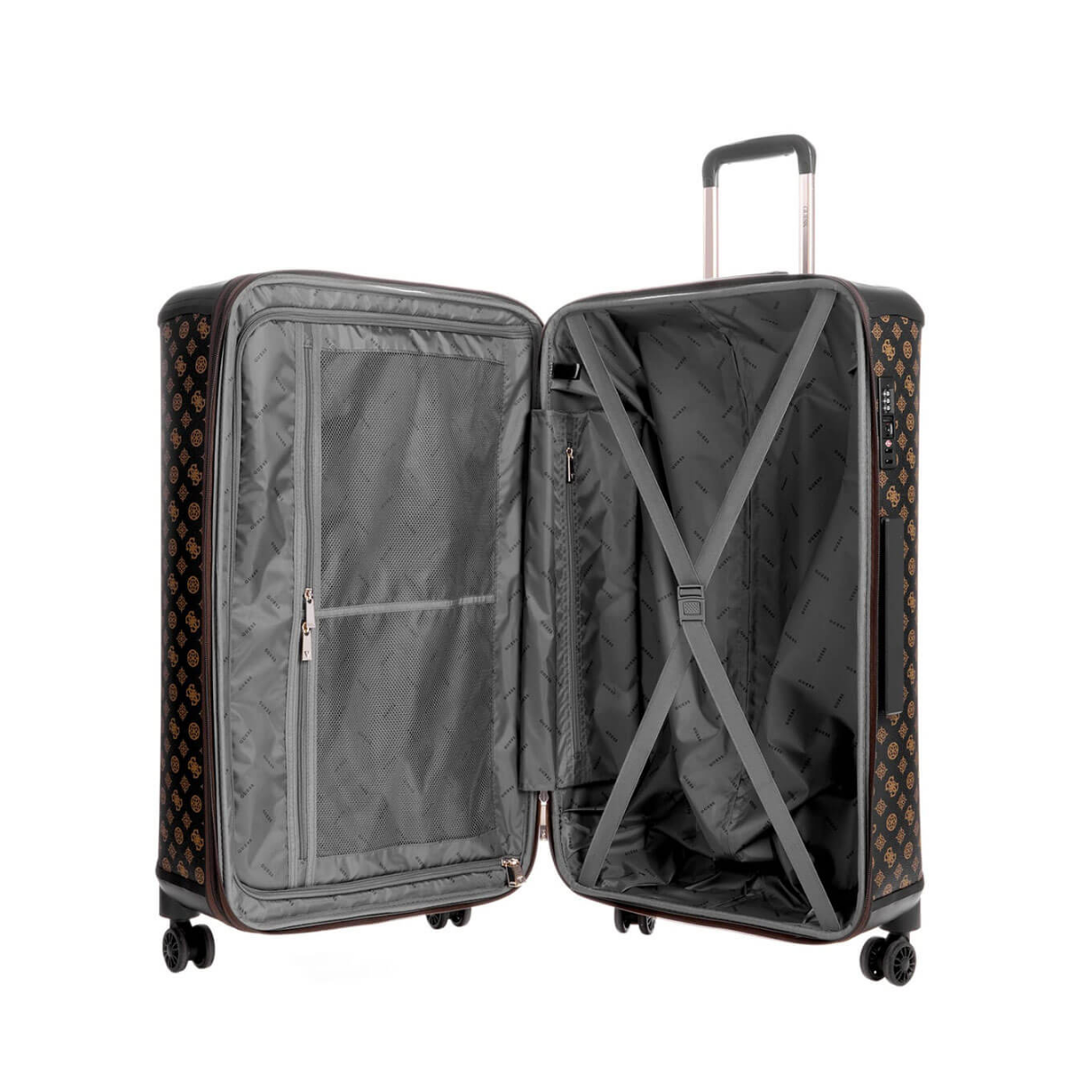 GUESS WILDER P 71CM CHECK IN LUGGAGE CASE - Image 3