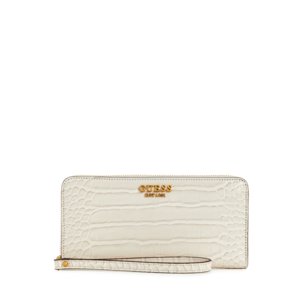 GUESS LAUREL LARGE ZIP AROUND PURSE