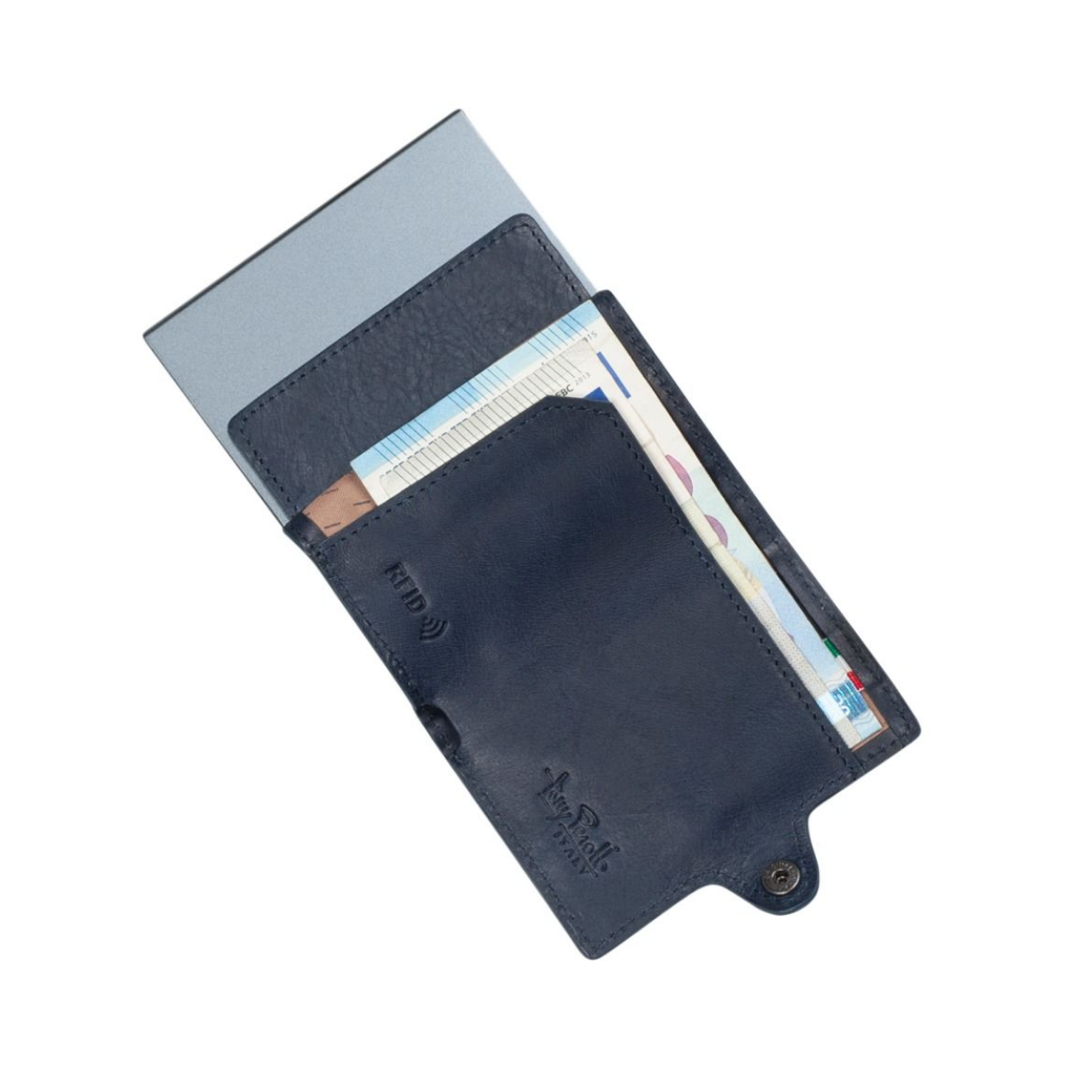 TONY PEROTTI FURBO SLIM CARDHOLDER WITH BANK NOTE POCKET - Image 4