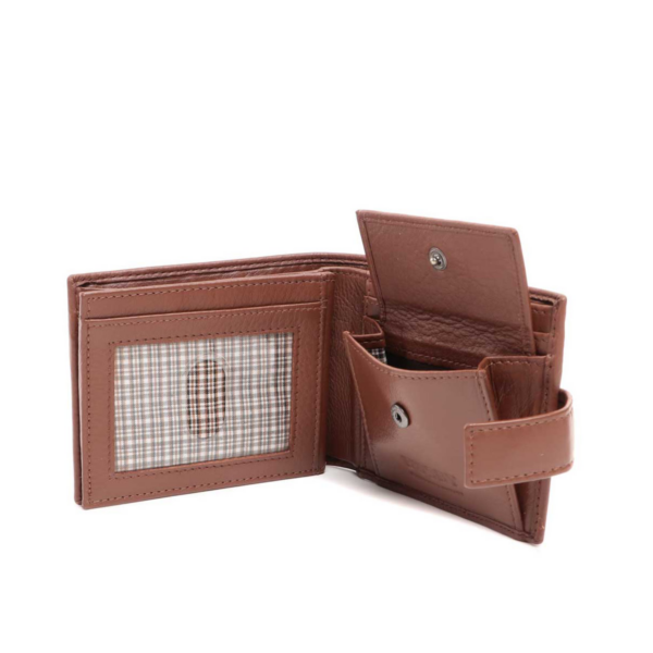 <p>BUSBY THATCHER TAB BILLFOLD WALLET WITH COIN POCKET & BACK INSIDE ZIP</p>