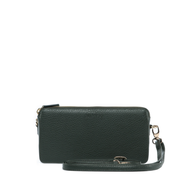 BUSBY SERENA DOUBLE ZIP PURSE
