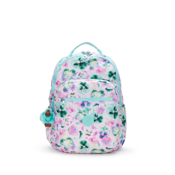 KIPLING SEOUL LAP BTS PRINT LARGE BACKPACK