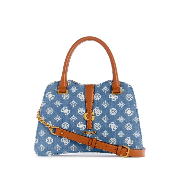 GUESS KUBA SMALL SATCHEL