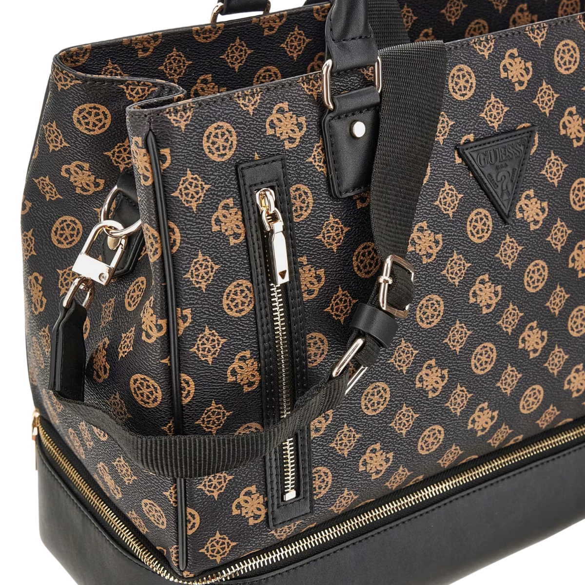 GUESS WILDER ZIP BOTTOM SHOPPER TOTE - Image 4
