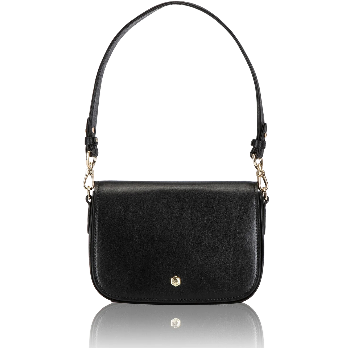 J&H PARIS SADDLE HANDBAG