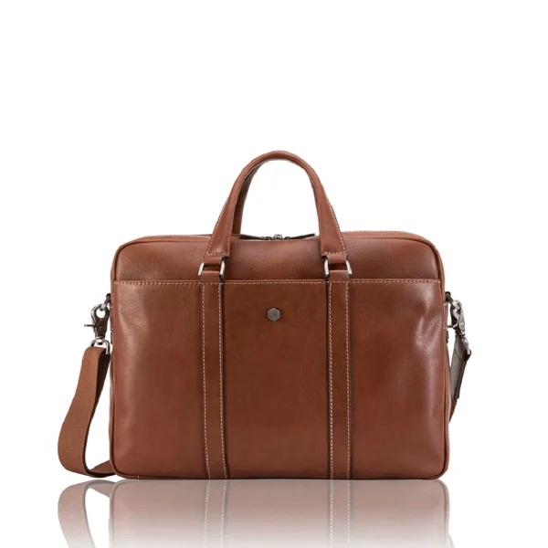 J&H MONTANA SLIM LAPTOP BRIEFCASE