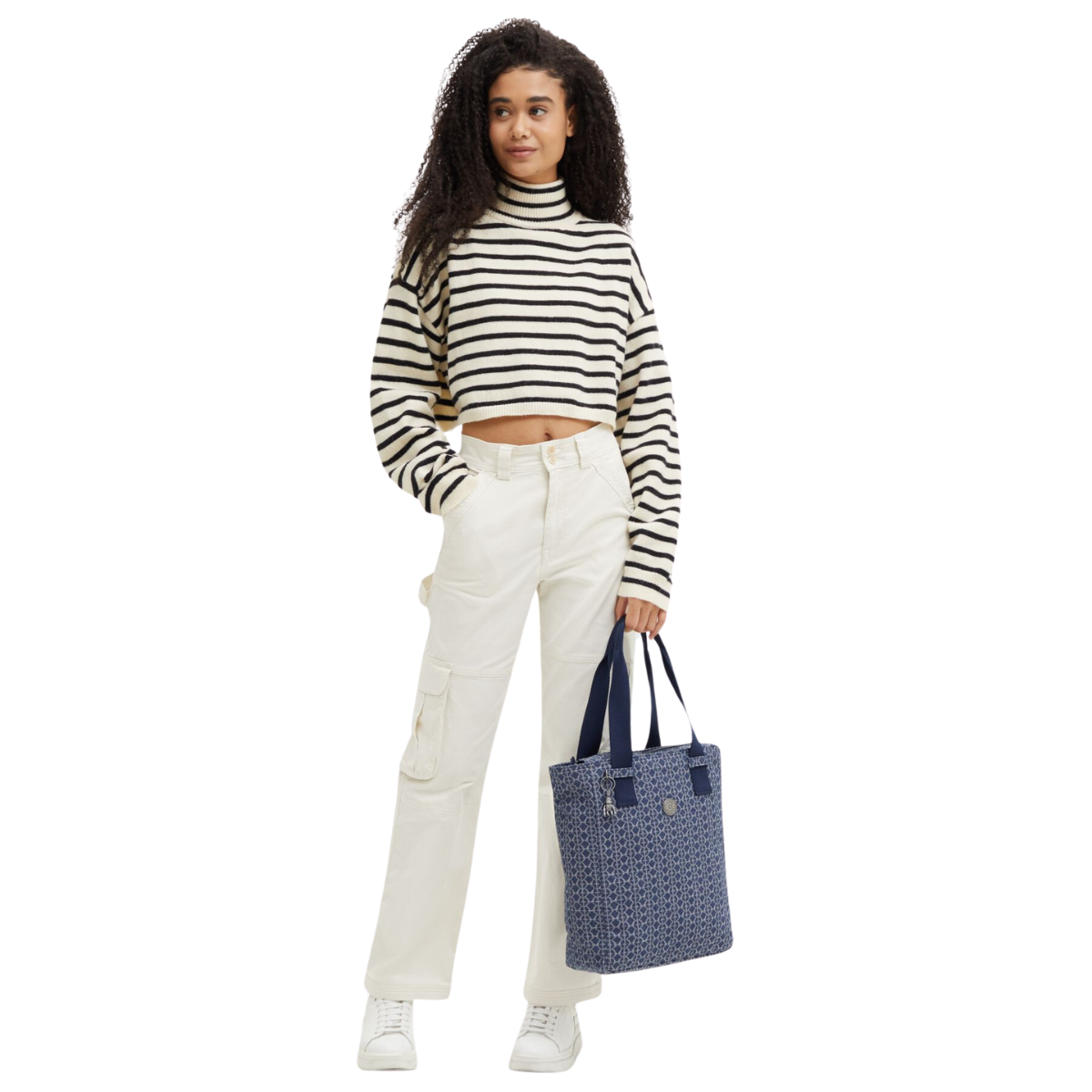 KIPLING DENIM LOVE JOWNS TOTE - Image 6