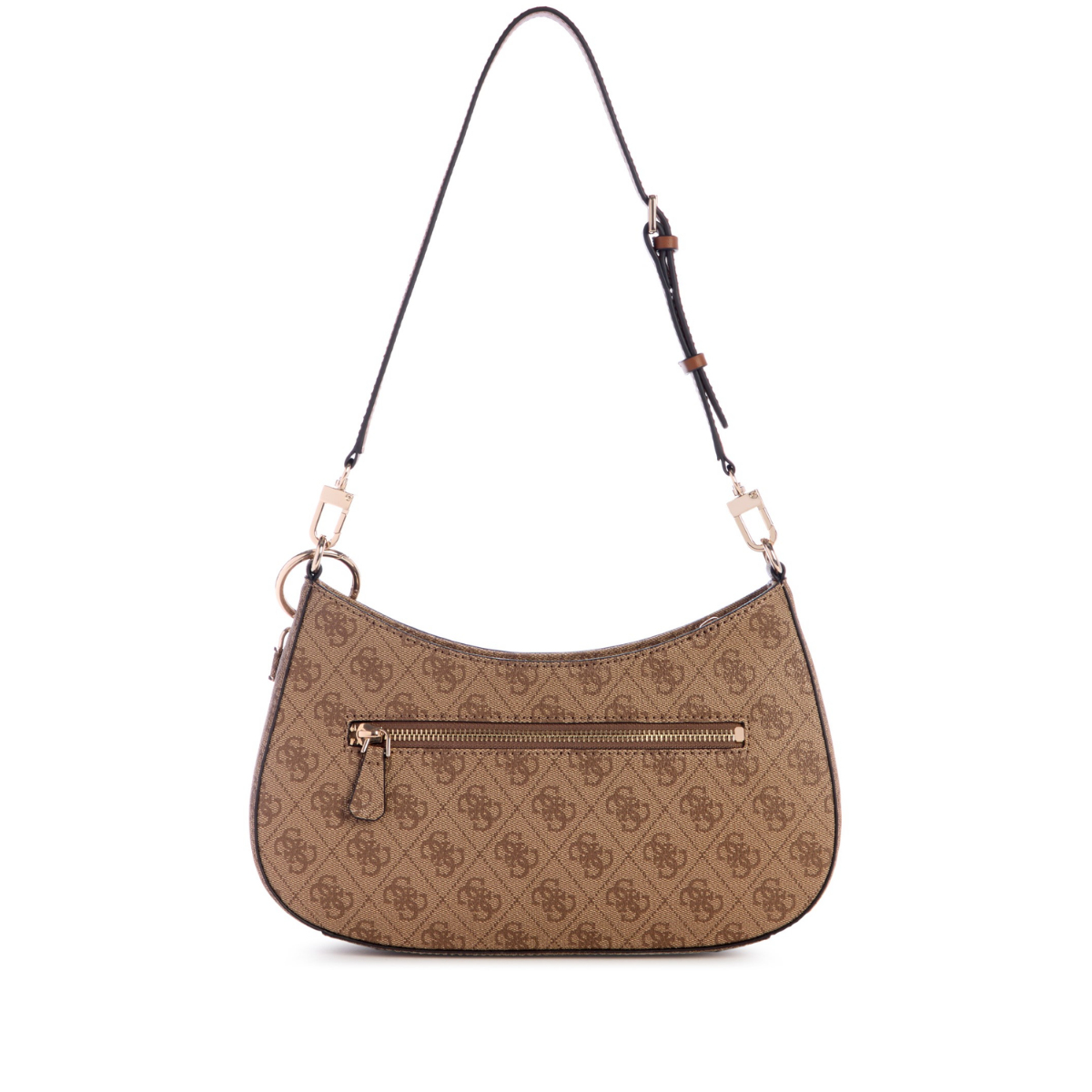 GUESS NOELLE STRIPES TOP ZIP SHOULDER BAG - Image 3