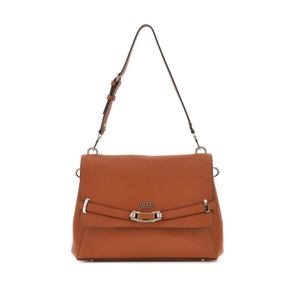 GUESS SILVYE FLAP SHOULDER BAG