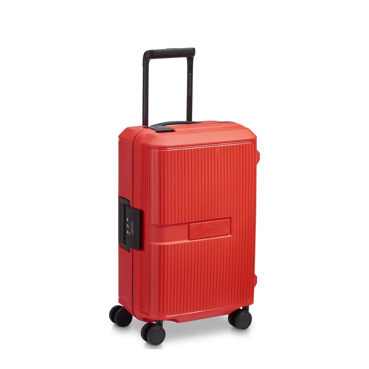 UNITED COLORS OF BENETTON COLOR BLOCK 55CM CABIN TROLLEY CASE - Image 2