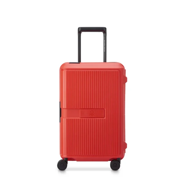 UNITED COLORS OF BENETTON COLOR BLOCK 55CM CABIN TROLLEY CASE