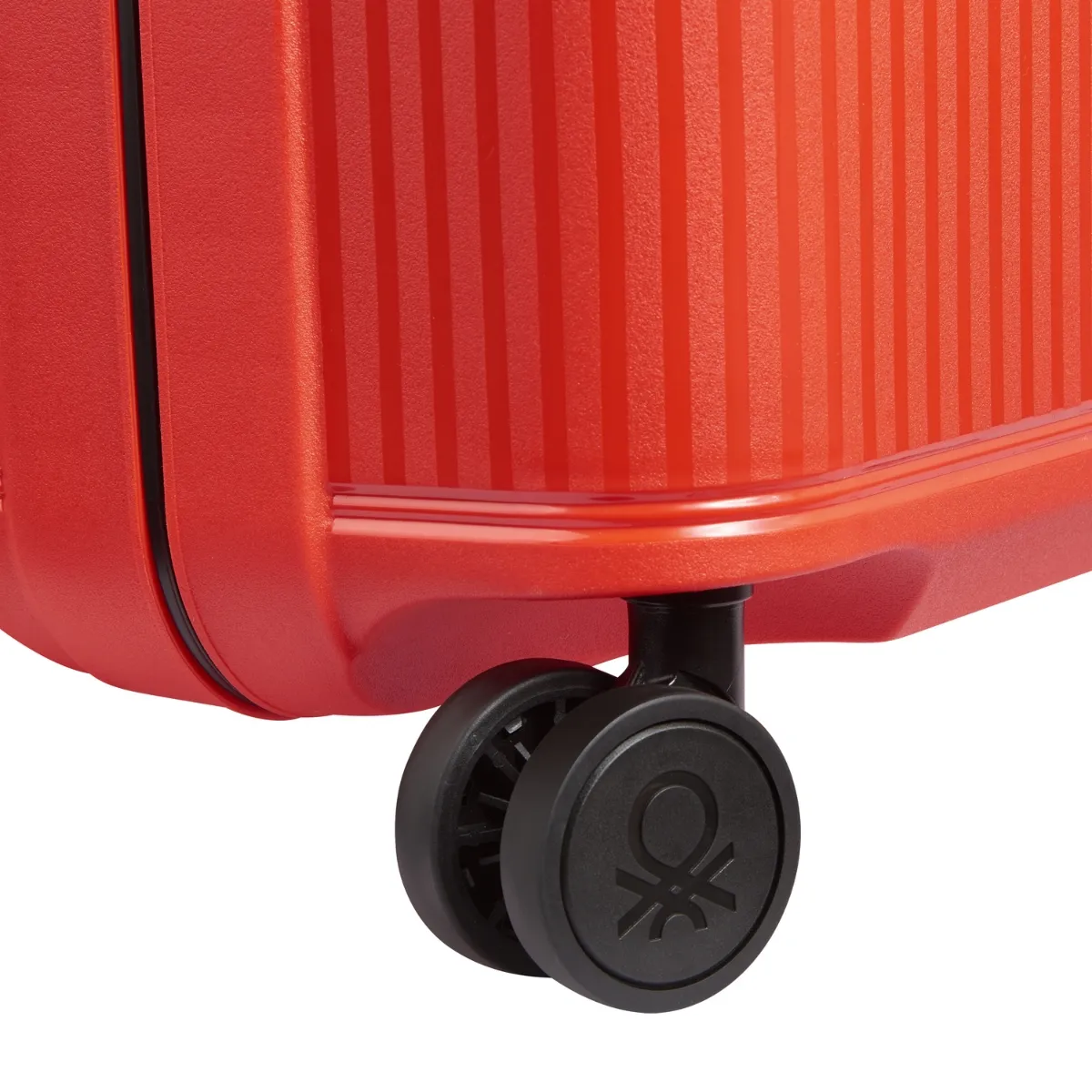 UNITED COLORS OF BENETTON COLOR BLOCK 55CM CABIN TROLLEY CASE - Image 8
