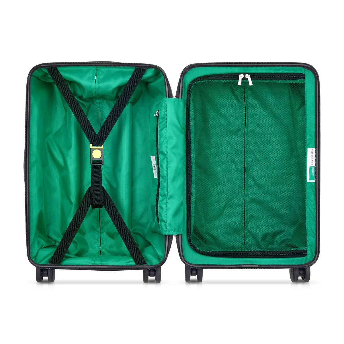 UNITED COLORS OF BENETTON FABRICA 55CM CABIN TROLLEY CASE - Image 4